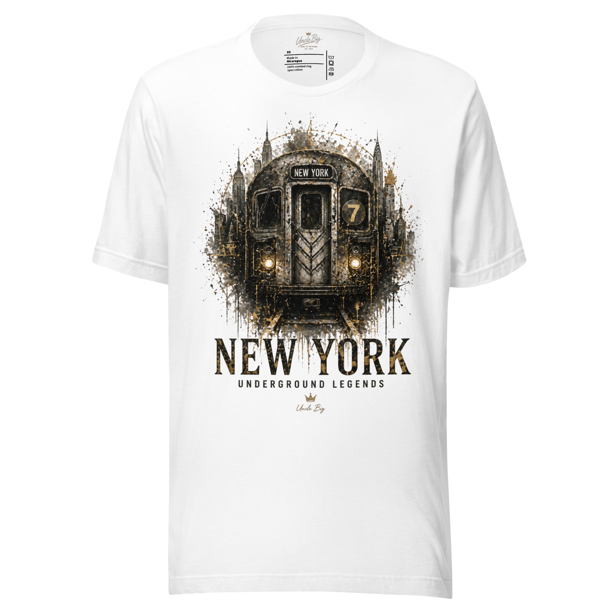 T Shirt - NYC Streets and Vibes. Uncle Big